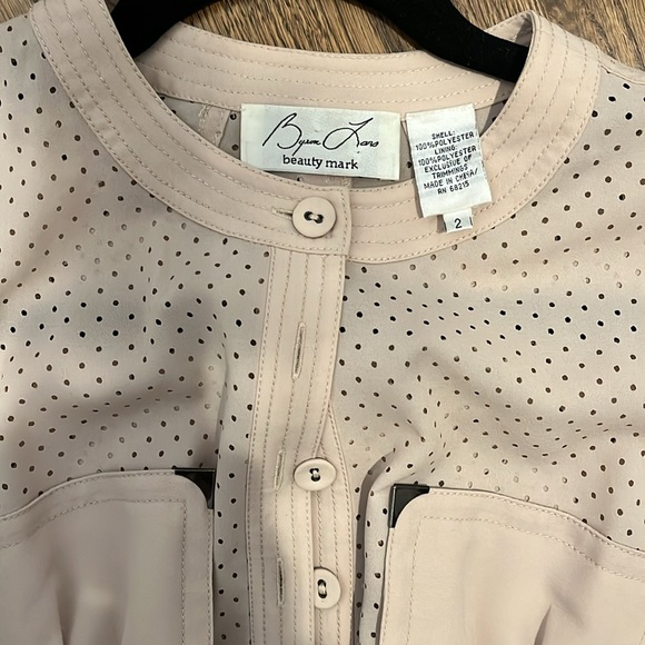 Super rare, Byron Lars Beauty Mark pleated Dress, SIZE 2 - Picture 3 of 4